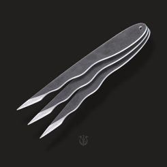 FLAMED BLADE, ZÁVODNÍ VRHACÍ NOŽE - SADA 3X - VRHACÍ NOŽE - SADY - ZBRANĚ