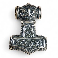THOROVO KLADIVO, ERIKSTORP, GOTLAND, STŘÍBRNÝ PŘÍVĚSEK, AG 925, 9 G - PŘÍVĚSKY - STŘÍBRNÉ ŠPERKY
