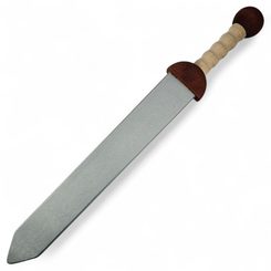 GLADIUS, MEČ, DŘEVO, DĚTSKÝ - DŘEVĚNÉ A DĚTSKÉ ZBRANĚ - ZBRANĚ