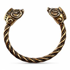 KELTSKÝ KANEC, NÁRAMEK, BRONZ - NÁRAMKY - ŠPERKY