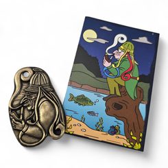 PŘEMYSL OTAKAR II., RYTÍŘ, PŘILBA, PŘÍVĚŠEK - STŘEDOVĚKÉ AMULETY - ŠPERKY