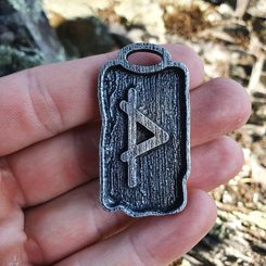 RUNY AMULETY - FUTHARK, SADA, ZINEK - VŠECHNY AMULETY, VLASTNÍ VÝROBA - ŠPERKY