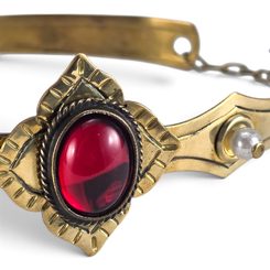 Ceinture en cuir, marron