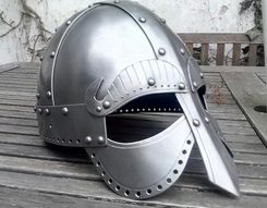 VENDEL, LUXUSNÍ VIKINSKÁ PŘILBA - VIKINSKÉ PŘILBY - ZBROJE