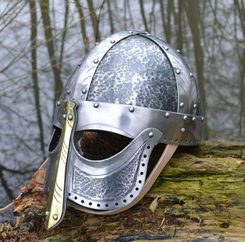 VENDEL, LUXUSNÍ VIKINSKÁ PŘILBA - VIKINSKÉ PŘILBY - ZBROJE