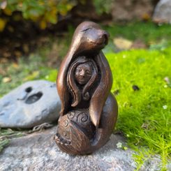 Elementare Drachenkinder - Erde, Figur 12 cm