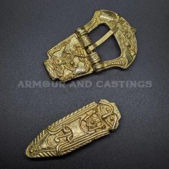 SADA NA OPASEK, 20MM, BIRKA, X. STOLETÍ - SPONY A KOVÁNÍ - SEDLÁŘSTVÍ