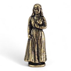 KRÁLOVNA, FIGURKA, ZINEK, STAROMOSAZ - KOVOVÉ FIGURKY A DEKORACE - HOME DECOR