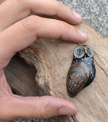 ANTICKÁ SOVA MOUDROSTI, KOSTÝMOVÁ BROŽ - BROŽE - ŠPERKY
