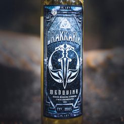 DUBOVÁ MEDOVINA ZRAJÍCÍ V SUDECH 500 ML - DÁRKOVÉ BALENÍ - MEDOVINA - STOLOVÁNÍ