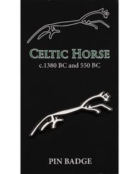 Pin’s cheval celtique