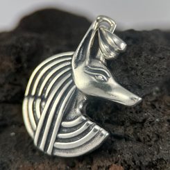 OKŘÍDLENÁ ISIS, EGYPTSKÁ BOHYNĚ, STŘÍBRNÝ PŘÍVĚSEK, AG 925 - PŘÍVĚSKY - STŘÍBRNÉ ŠPERKY