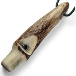 PÍŠŤALKA Z PAROHU - VÝROBKY Z PAROŽÍ - HOME DECOR