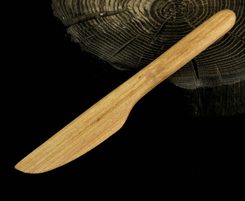 DŘEVĚNÝ NŮŽ, PLZEŇ, 14. STOLETÍ - REPLIKA - DOBOVÉ STOLOVÁNÍ - STOLOVÁNÍ