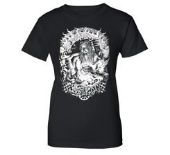 SVAROG NEBESKÝ KOVÁŘ, SLOVANSKÝ BŮH OHNĚ TRIČKO DÁMSKÉ ČB - TRIČKA DÁMSKÁ - MÓDA