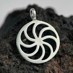 VLK FENRIR, STŘÍBRNÝ PŘÍVĚSEK, VIKINSKÝ VÝTVARNÝ STYL, AG 925, 16 G - PŘÍVĚSKY - STŘÍBRNÉ ŠPERKY