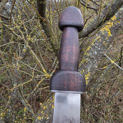 KELTSKÁ HLAVA, LATÉNSKÝ VÝTVARNÝ STYL, AMULET, BRONZ - PŘÍVĚSKY - ŠPERKY