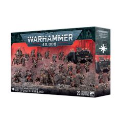 WARHAMMER 40K: CHAOS SPACE MARINES BATTLEFORCE: HELLFORGED WARBAND - WARHAMMER 40K - HRY A KNIHY