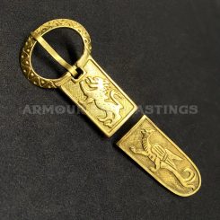 SADA NA NORMANSKÝ OPASEK, 20MM, BRITÁNIE, XI. STOLETÍ - SPONY A KOVÁNÍ - SEDLÁŘSTVÍ