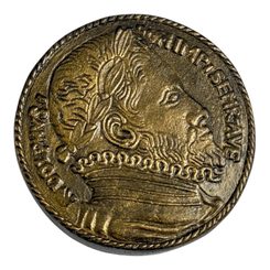 RUDOLF II. HABSBURSKÝ, NÁSTĚNNÁ PLAKETA - NÁSTĚNNÉ DEKORACE - HOME DECOR