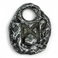 MANNAZ - RUNOVÝ AMULET - RUNY - ŠPERKY