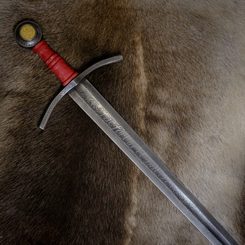 FAC FORTIA ET PATERE LEPTANÝ JEDNORUČNÍ MEČ FULL TANG - STŘEDOVĚKÉ MEČE - ZBRANĚ