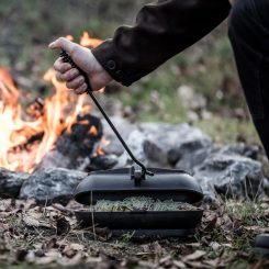VEGVÍSIR KUKSA, LAPONSKÁ NÁDOBKA - KUKSY - TÁBOŘENÍ A ŘEMESLA