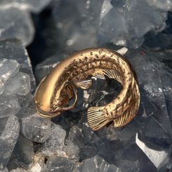 KORÁLEK DO VOUSŮ - SOUDEK, BRONZ - KORÁLKY DO VOUSŮ - ŠPERKY