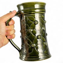 RENESANČNÍ DŽBÁN - HISTORICKÁ KERAMIKA - STOLOVÁNÍ