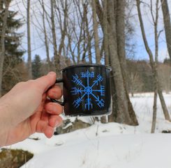 VEGVÍSIR - ISLANDSKÁ RUNA, STŘÍBRNÝ PŘÍVĚSEK, AG 925, MALÝ - PŘÍVĚSKY - STŘÍBRNÉ ŠPERKY