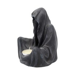 POSLEDNÍ OHEŇ, REAPER, SMRTKA, SVÍCEN NA ČAJOVOU SVÍČKU - FIGURKY - HOME DECOR