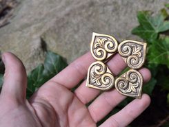 COLLACH - KELTSKÝ KANEC, PŘÍVĚŠEK BRONZ - PŘÍVĚSKY - ŠPERKY