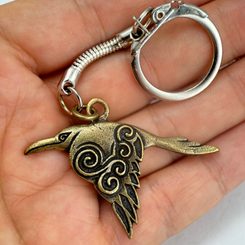 ČECHY, STŘEDOVĚKÝ ŠTÍT, KLÍČENKA, KOV, RUČNÍ PRÁCE - KLÍČENKY Z KOVU - ŠPERKY