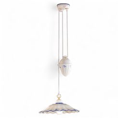 TIROLIA KERAMICKÉ STROPNÍ SVÍTIDLO SE ZÁVAŽÍM 2211-1 - STROPNÍ SVÍTIDLA - HOME DECOR