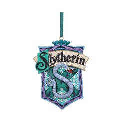 HARRY POTTER ZMIJOZEL - ERB 8CM VÁNOČNÍ OZDOBA - HARRY POTTER - HOME DECOR