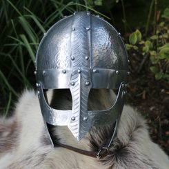 PŘILBA VIKING DE LUXE, DĚTSKÁ HELMA, HLINÍK - DĚTSKÁ ZBROJ - ZBROJE