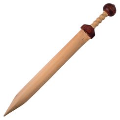 DŘEVĚNÝ GLADIUS - RUDIS - RŮZNÉ MEČE A ZBRANĚ - ZBRANĚ