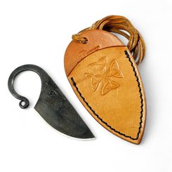 CELTIC, KOVANÝ NŮŽ NA KRK - NOŽE HISTORICKÉ - ZBRANĚ