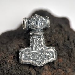 THOROVO KLADIVO - MJÖLLNIR, MASIVNÍ STŘÍBRNÝ PŘÍVĚSEK, AG 925, 27G - PŘÍVĚSKY - STŘÍBRNÉ ŠPERKY