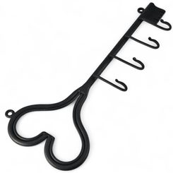 KOVANÝ VĚŠÁK, KLÍČ - KOVANÉ BYTOVÉ DOPLŇKY - KOVÁŘSTVÍ A MINCE