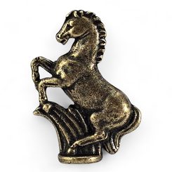 KELTSKÝ KŮŇ AMULET BRONZ - PŘÍVĚSKY - ŠPERKY
