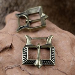 SPONA RÝHOVANÁ, STŘEDOVĚK KYJEVSKÁ RUS STAROMOSAZ - SPONY A KOVÁNÍ - SEDLÁŘSTVÍ