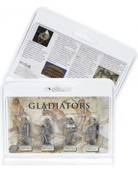 FIGURKY GLADIÁTOŘI 4X - KOVOVÉ FIGURKY A DEKORACE - HOME DECOR