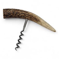 VÝVRTKA NA VÍNO, JELENÍ PAROH - VÝROBKY Z PAROŽÍ - HOME DECOR