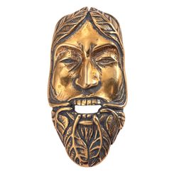ZELENÝ MUŽ, PÁN LESA A CYKLU ŽIVOTA, PŘÍVĚŠEK, BRONZ - PŘÍVĚSKY - ŠPERKY