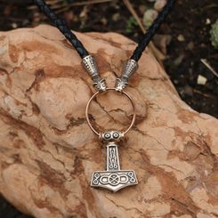 MJÖLNIR, DUBOVÁ KRABIČKA NA ŠPERKY A NÁRAMKY - KRABIČKY NA ŠPERKY - STŘÍBRNÉ ŠPERKY