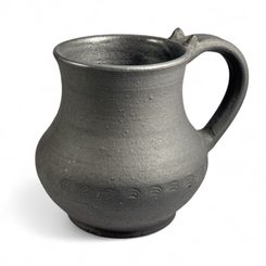 KERAMICKÝ HRNEK, KELTSKÝ, HISTORICKÝ - HISTORICKÁ KERAMIKA - STOLOVÁNÍ