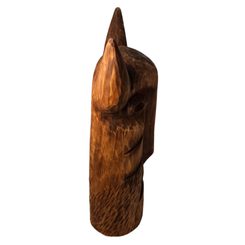 BERSERKER NÁSTĚNNÁ DEKORACE 45CM DUB PÁLENÝ - DŘEVĚNÉ OBRAZY - HOME DECOR