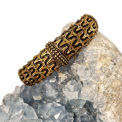 HUGINN A MUNINN, VIKINGSKÝ NÁRAMEK, BRONZ - NÁRAMKY - ŠPERKY