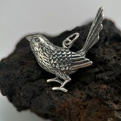 SÝKORKA, STŘÍBRNÝ PŘÍVĚSEK, AG 925 - PŘÍVĚSKY - STŘÍBRNÉ ŠPERKY